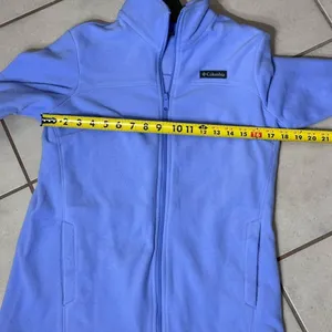 Columbia Women Blue Fleece Zip‎ Up Sweater Jacket Size M. thumbnail 7