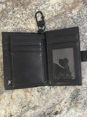 Betsey Johnson Luv Betsey Xoleah Black Card Case Wallet thumbnail 6