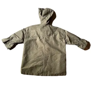 Zara Women’s TRF Utility Jacket Large Hooded Outerwear‎ Green thumbnail 2