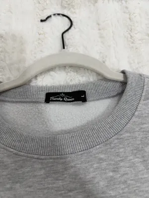 Grey Crewneck Gray Size L thumbnail 3