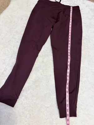 32 degrees small Women's Burgundy Drawstring Joggers thumbnail 6