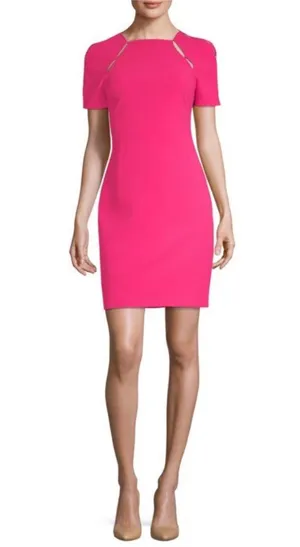 ALICE + OLIVIA Kristiana Cut-Out Sheath Dress thumbnail 1