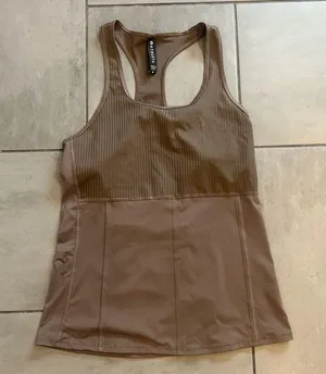 Aerie Vitality Rib Tank in Coffee House thumbnail 1