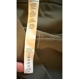 Lululemon Wunder Under Leggings Size 12 Sage Olive Green Sweat Wicking Stretch thumbnail 8
