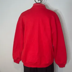 Vintage Morning Sun red birds Christmas lights holiday sweatshirt Medium Petite thumbnail 2