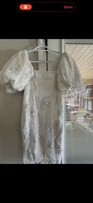 BHLDN White Beaded Dress thumbnail 3