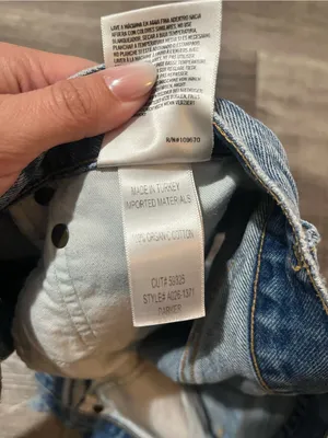 AGOLDE Parker Vintage Cut-Off Shorts in Clutch thumbnail 5