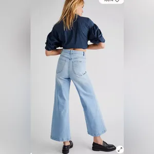 Rollas Sailor High Rise Wide Leg Jean Size 26 Light Blue‎ Wash thumbnail 2