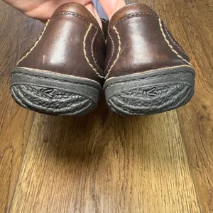 Keen Presidio Dark Brown Leather Lace Up Comfort Oxford‎ Shoes Womens 10 thumbnail 6