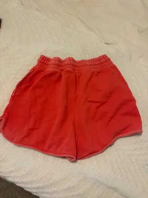 Aerie Red Comfy Shorts thumbnail 4