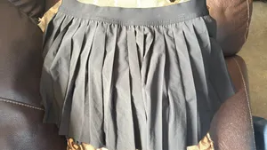 Lululemon The lighting isn’t the best but this is a black skirt with no fading and tag intact with no wrinkle thumbnail 5