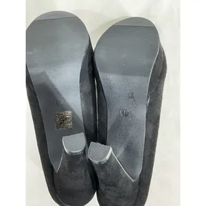 Womans Made In China Black Faux Suede Platform High Heel Eu 41 Us 8 thumbnail 7