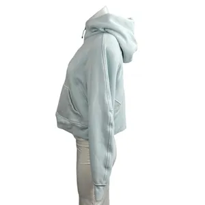 Lululemon Scuba Long Sleeve Activewear Crop Sweater Hoodie Sweatshirt Top Sz XS thumbnail 2