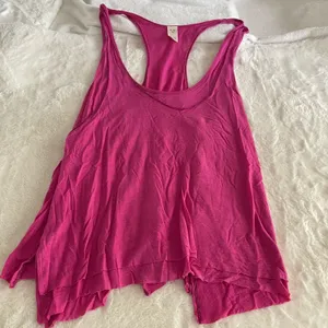 NWT new Free People Pink Racerback Tank Top Size Large L thumbnail 1