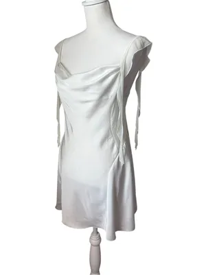 White Fairy Mini Slip Dress thumbnail 2
