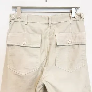 American Eagle Utility Pants Size‎ 8 Khaki High Rise Straight Utilitarian Indie thumbnail 9