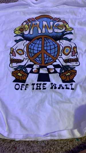 Long Sleeve Vans Shirt White thumbnail 2