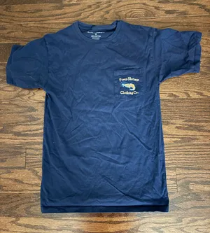 Pimp Shrimp Tshirt Blue thumbnail 1