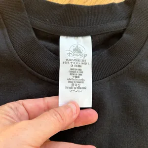 Walt‎ Disney World Mickey Mouse Expressions Sweatshirt Black Crewneck Small thumbnail 7
