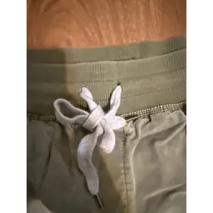 Aerie Olive Green Utility Joggers Ribbed‎ Waistband Drawstring Pants Small thumbnail 4