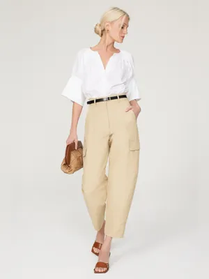 ALC Frank Chloe White Blouse | Size 4 thumbnail 2