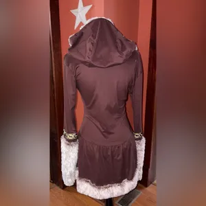 Y2K Ice Princess Costume Brown Size L thumbnail 3