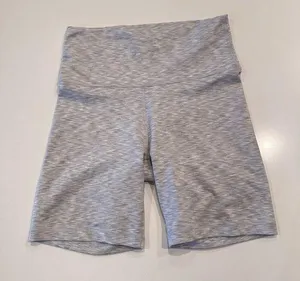 TNA Aritzia Heathered Grey‎ Biker Shorts Size Small thumbnail 1