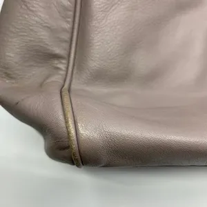 Coach Gray Medium Leather Tote Bag thumbnail 3