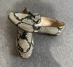 J Crew Womens Charlie Loafer Size 10 Brown Tasseled Slip On Venetian Flat Shoe thumbnail 1