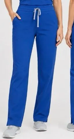 FIGS Technical Collection XL Royal Blue Straight Leg Scrub Pants Drawstring thumbnail 1