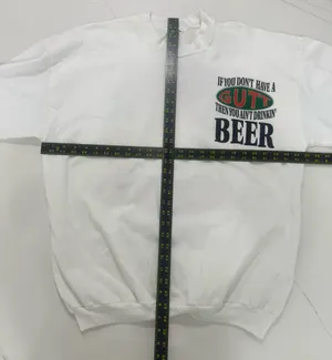 Vintage 1994 Gutt Beer Atlanta Sweatshirt XXL Pig Drinking Beer USA 90s thumbnail 7