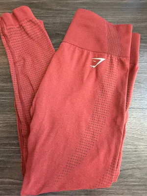 Gymshark Women’s Seamless High-Waist Leggings - Brick Red thumbnail 1