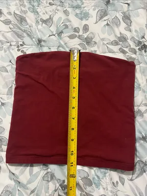 John Galt Brandy Melville Women’s Burgundy Tube Top Size XS or Small thumbnail 6