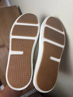 Tory Burch Ladybug Low Top Sneaker Cream & Blue Size 8 thumbnail 10