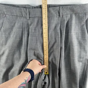 Old Navy XXL Tall Extra High Waisted Taylor Super Wide‎ Leg Trouser Suit Pants thumbnail 14