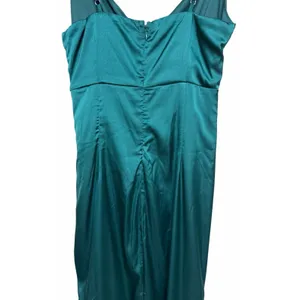 Baltic Born Monet Satin‎ Gown Emerald Green Women's Size Small thumbnail 8