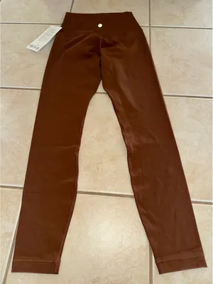 Lululemon Align High-Rise 25” Roasted Brown Size 4 NWT thumbnail 2