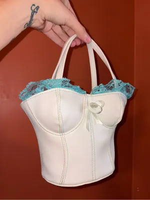 Y2K vintage corset purse thumbnail 2