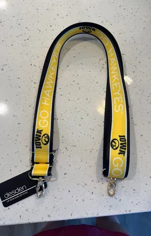 Boutique Iowa Hawkeyes purse strap thumbnail 1