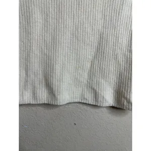 Jenni Kayne Cashmere Fisherman Sweater size XS Ivory Ribbed Crewneck thumbnail 4