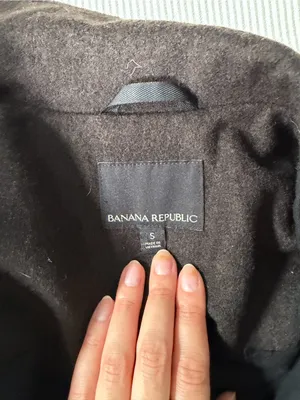 Brown Cropped Button-Front Jacket thumbnail 4