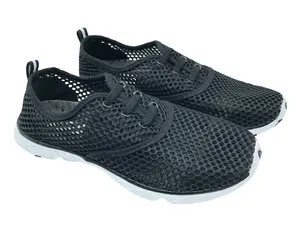 Sports Womens Mesh Sneakers Water Shoes Lightweight Athletic Black 37 US 6 thumbnail 1