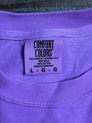 Comfort Colors Neon Violet Nirvana Short Sleeve Tee thumbnail 2