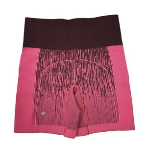 Lululemon Sculpt Short Electric Coral Pink Black seamless all sport High Waist 6 thumbnail 2