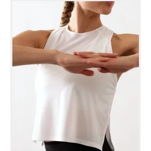 Athleta S Grid Knit Singlet Tank Bright White Small thumbnail 5