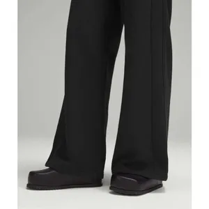 ✨Lululemon Scuba Mid-Rise Wide-Leg Full Length Black Sz 12 Pants✨ thumbnail 4