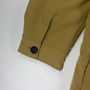 A New Day Womens Double Breasted Trench Coat Tan Khaki Oversized XS New Tags Quiet Luxury thumbnail 10