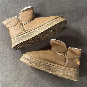 Women’s Mini Platform Ankle Boots Faux Fur Lined Size 9 (EU41) NEW thumbnail 6
