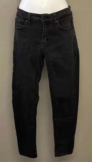 KanCan Black Midrise Skinny Ankle Length- 7/27- Style #KC7085BBK. Cut #34602 thumbnail 1