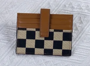 Canvas Snap Closure Small Wallet for Women,Bifold Credit Card Holder Coin Purse with ID Window thumbnail 2